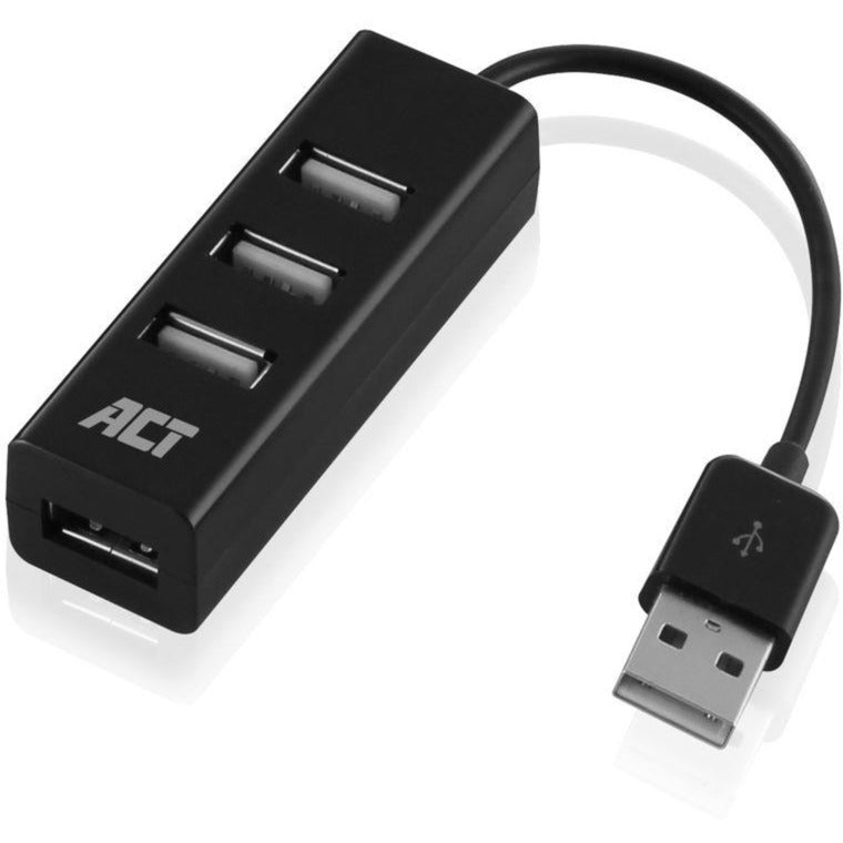 Load image into Gallery viewer, Act connectivity usb hub mini 4 port usb-hub (zwart)
