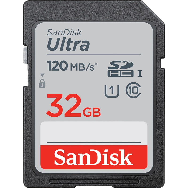 Load image into Gallery viewer, Sandisk ultra sdhc uhs-i-kaart 32 gb geheugenkaart (zwart, uhs-i, class 10)

