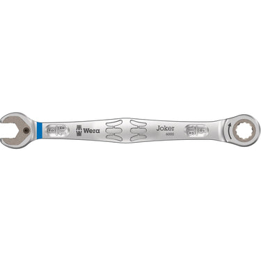 Wera 9632 magneetstrip 6000 joker imperial 1 steek-ringratelsleutelset moersleutel (inch, 8‑delig)