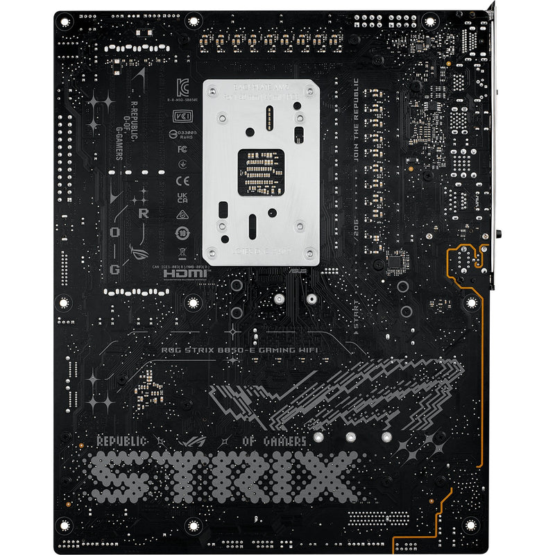 Load image into Gallery viewer, Asus rog strix b850-e gaming wifi socket am5 moederbord (zwart, raid, 5gb-lan, wi-fi 7, bt, sound, atx)
