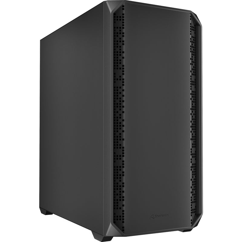 Load image into Gallery viewer, Sharkoon ak2 midi tower behuizing (zwart | 2x usb-a | 1x usb-c)
