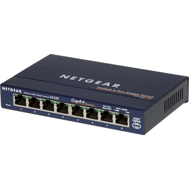 Load image into Gallery viewer, Netgear gs108 switch (blauw, retail)
