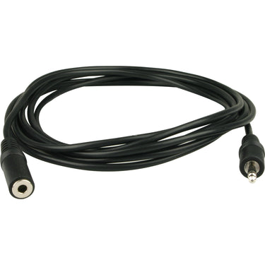 Goobay 3,5 mm jack verlengkabel (zwart, 3 meter, stereo)