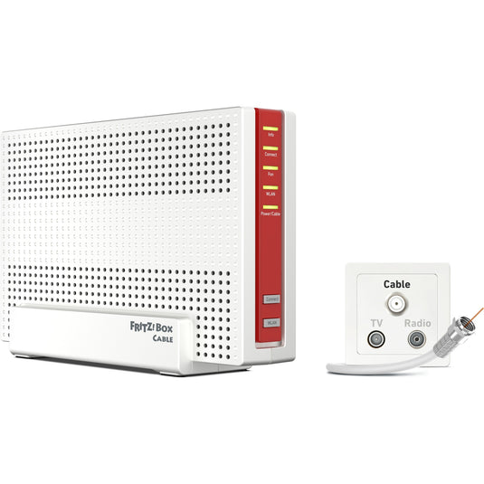 Fritz! box 6690 cable international router (wit rood)