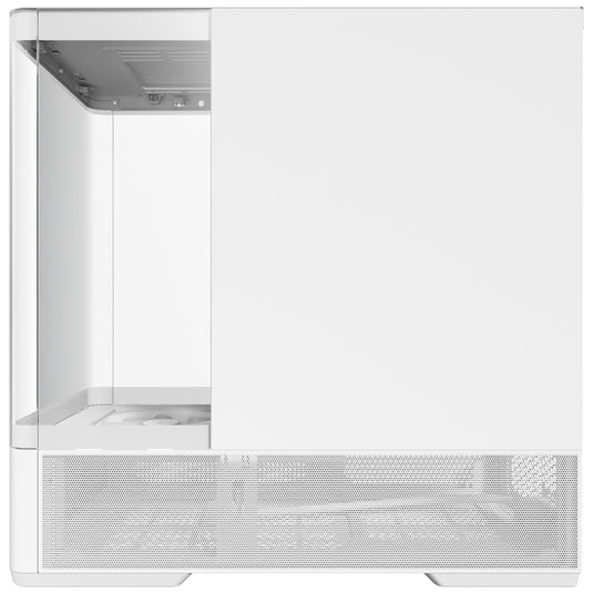 Antec c6 curve air midi tower behuizing (wit | 2x usb-a | 1x usb-c | tempered glass)