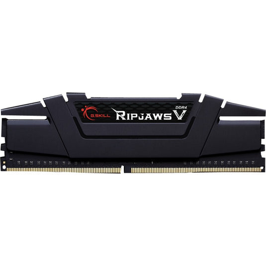 G.skill 16 gb ddr4-3200 (2x 8 gb) kit werkgeheugen (zwart, f4-3200c16d-16gvkb, ripjaws v, xmp)