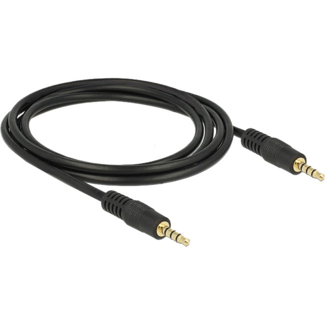 Load image into Gallery viewer, Delock 3,5 mm kabel (zwart, 2 meter)

