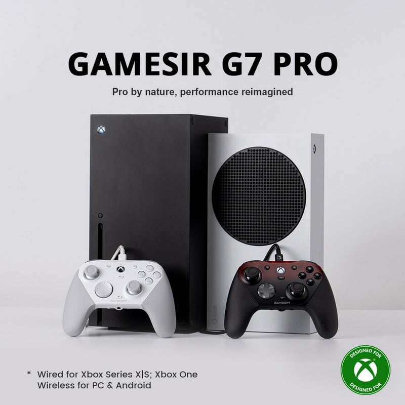 Load image into Gallery viewer, Gamesir g7 pro tri-mode - shadow ember gamepad (zwart donkerrood, xbox series x|s, xbox one, pc, android, steam)
