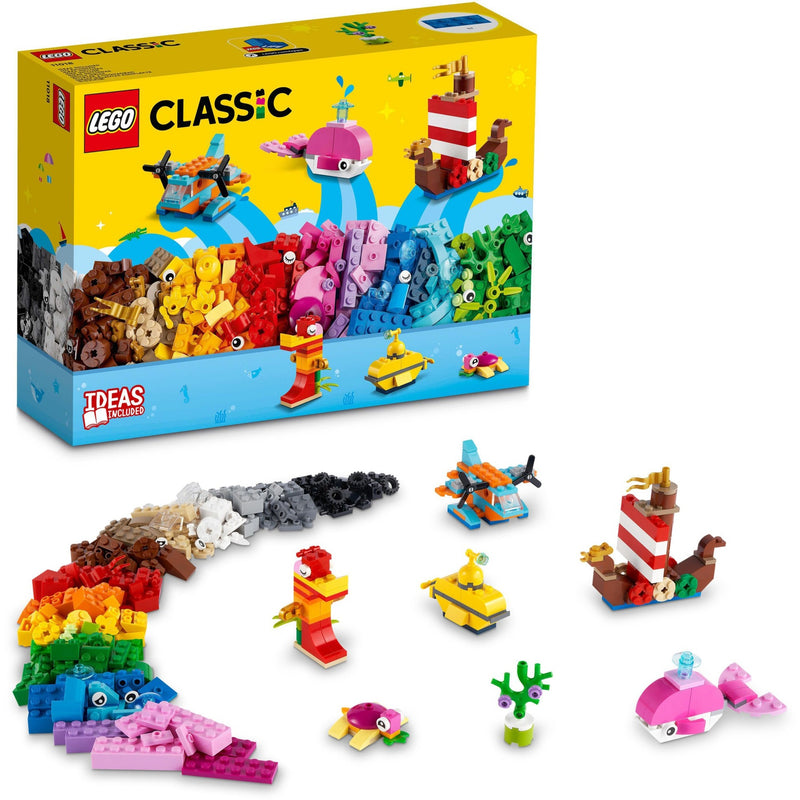 Load image into Gallery viewer, Lego classic - creatief zeeplezier constructiespeelgoed (11018)
