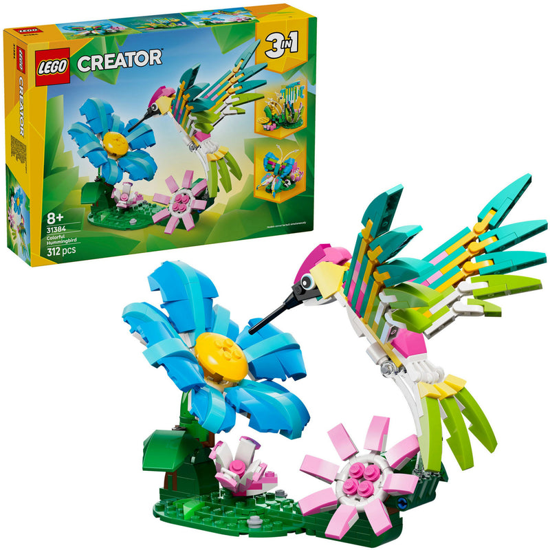 Load image into Gallery viewer, Lego creator 31384 wilde dieren: kleurrijke kolibrie
