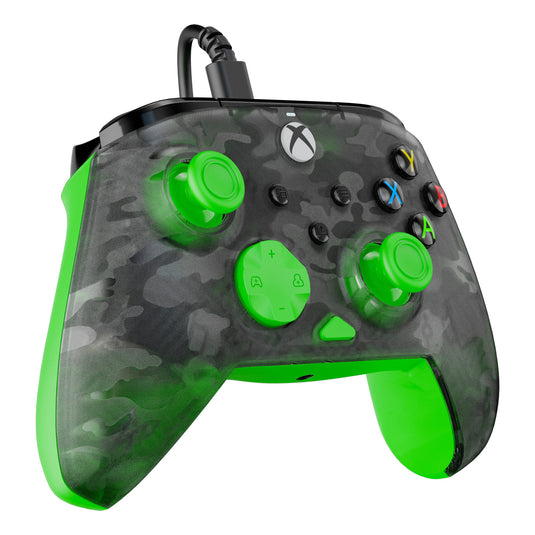 Turtle beach rematch core bedrade controller (zwart groen, xbox serie x|s, xbox one, pc)