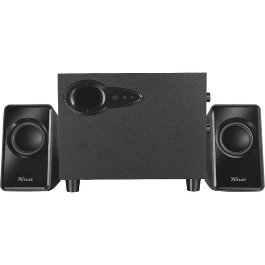 Trust avora 2.1 subwoofer speaker set pc-luidspreker (zwart, 20442)