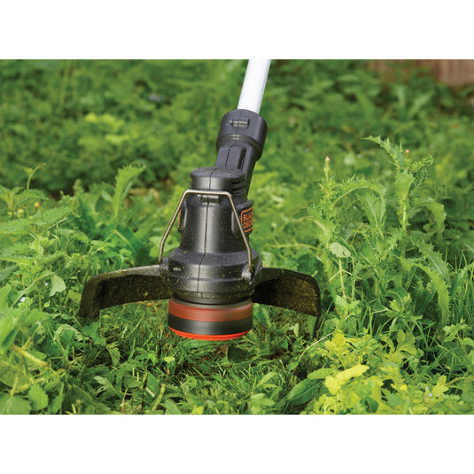 Black+decker accu grastrimmer st182320 (oranje, accu inbegrepen)