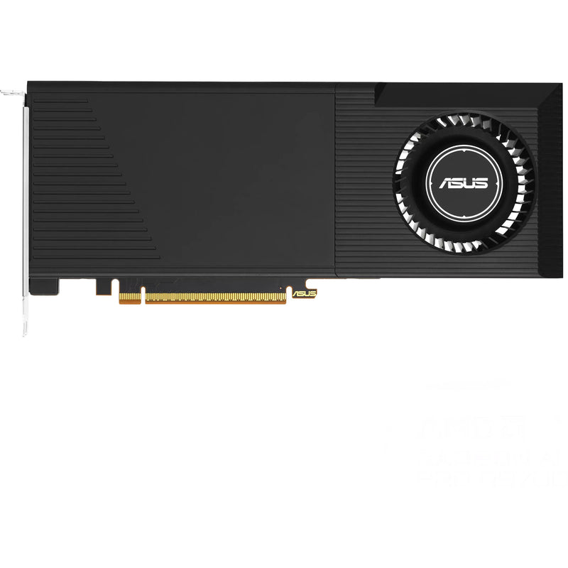 Load image into Gallery viewer, Asus radeon™ ai pro r9700 turbo grafische kaart (zwart, displayport, hdmi)
