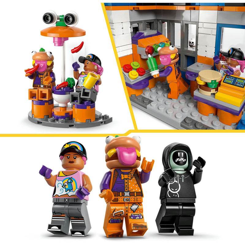 Load image into Gallery viewer, Lego fortnite - durrr burger restaurant constructiespeelgoed (77076)
