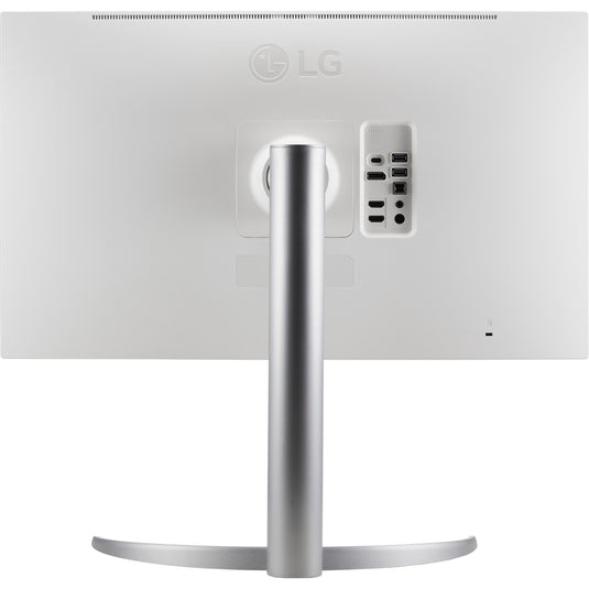 Lg ultrafine 27uq850v-w 27 4k uhd monitor (wit zilver, 2x hdmi, displayport, 2x usb-a, usb-b, usb-c)