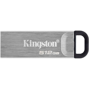 Kingston datatraveler kyson 512 gb usb-stick (zilver, dtkn 512gb)
