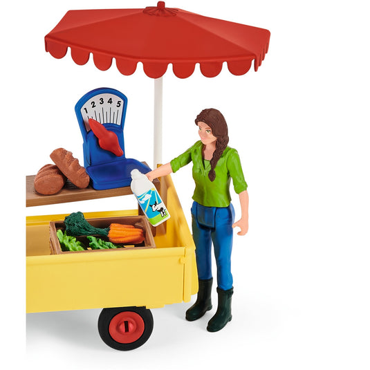 Schleich farm world - mobiele farmstand speelfiguur