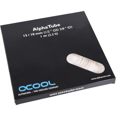 Alphacool alphatube hf 13 10 (3 8 id) - ultra clear slang (transparant, 1 meter)