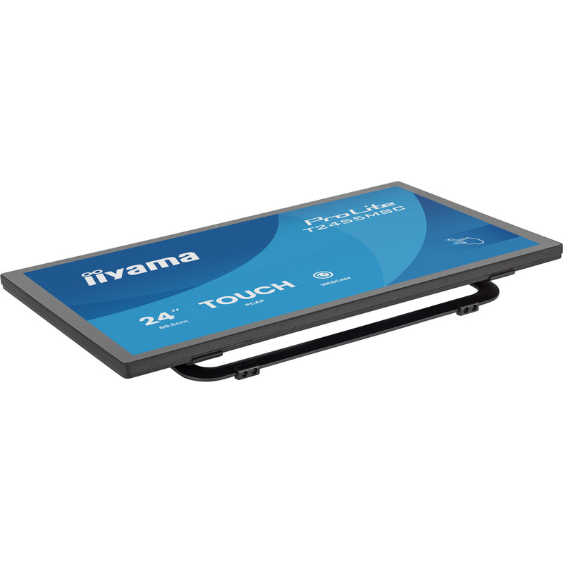Load image into Gallery viewer, Iiyama prolite t2455msc-b2 23.8 touchscreen monitor (zwart, 120 hz, hdmi, displayport, audio, usb, webcam, touch)
