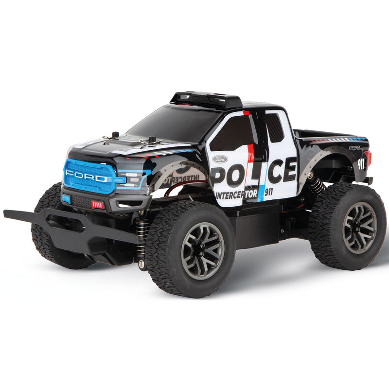Load image into Gallery viewer, Carrera rc 2,4ghz ford f-150 raptor police - 1:18

