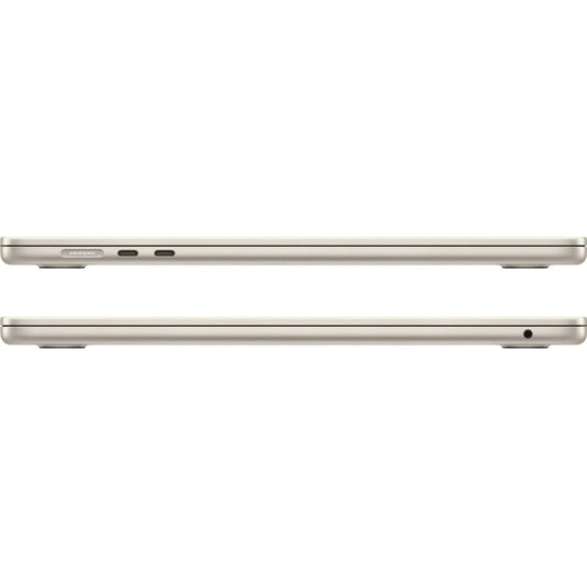 Apple macbook air 15 (mqkv3n a) refurbished laptop (sterrenlicht | m2 | 10-core gpu | 8 gb | 512 gb ssd)