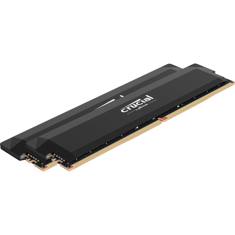 Load image into Gallery viewer, Crucial 32 gb ddr5-6000 (2x 16 gb) dual-kit werkgeheugen (zwart, cp2k16g60c36u5b, pro oc, xmp 3.0, expo)
