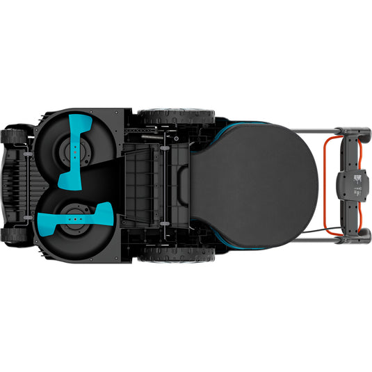 Gardena grasmaaier powermax duo 46 36v (zwart grijs, accu en lader niet inbegrepen)