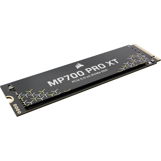 Corsair mp700 pro xt 1 tb ssd (zwart, pcie gen5 x4 nvme 2.0, m.2 2280, 3d tlc nand)