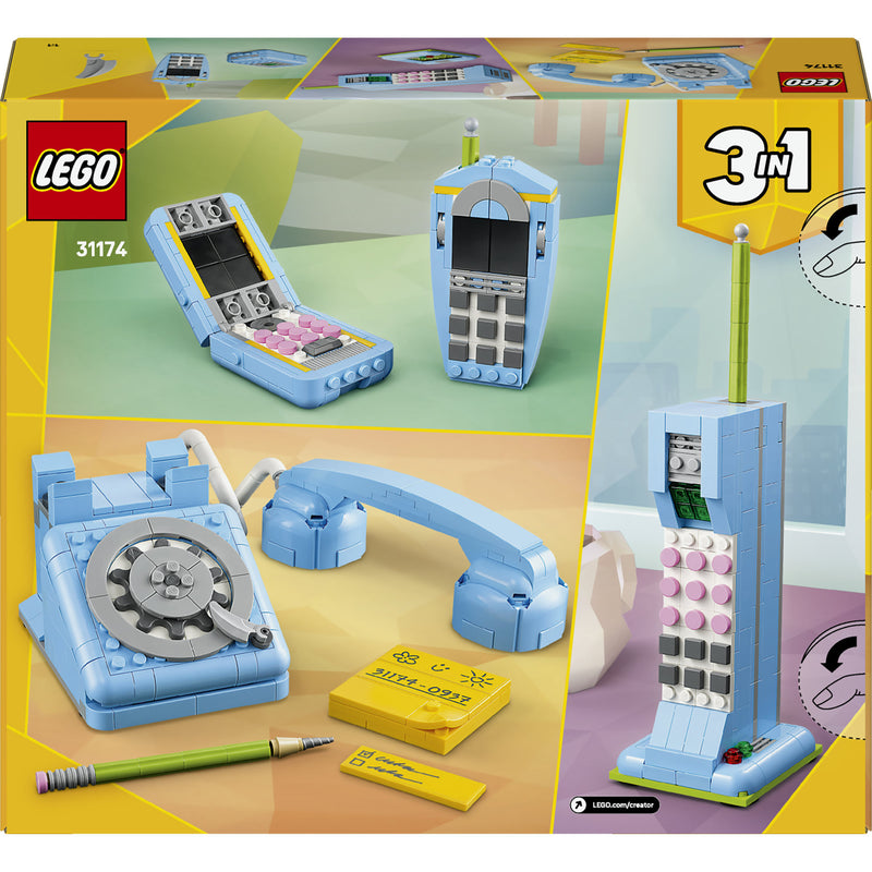 Load image into Gallery viewer, Lego creator 31174 retro telefoon

