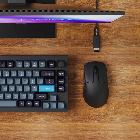 Keychron m2 wireless gaming muis (zwart)