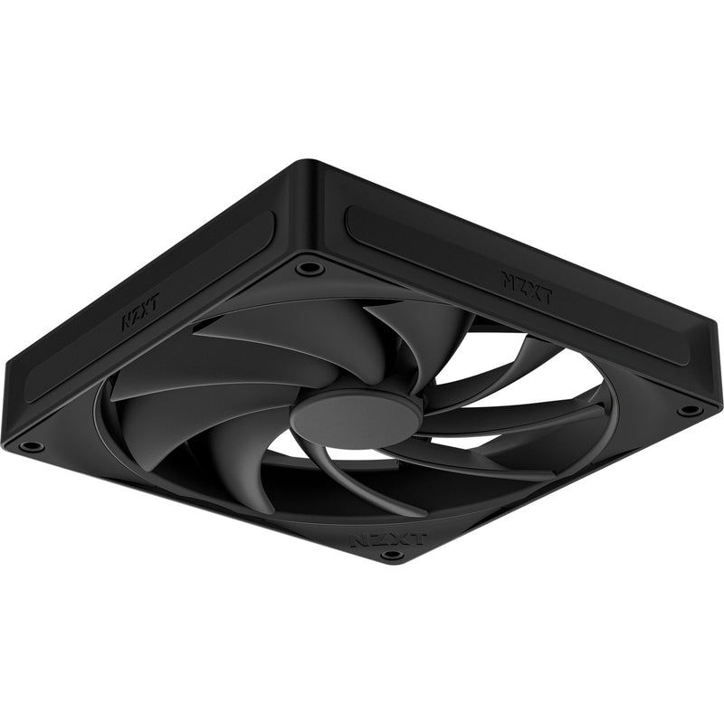 Load image into Gallery viewer, Nzxt f140q case fan (zwart, 140 x 140 x 25 mm, pwm)
