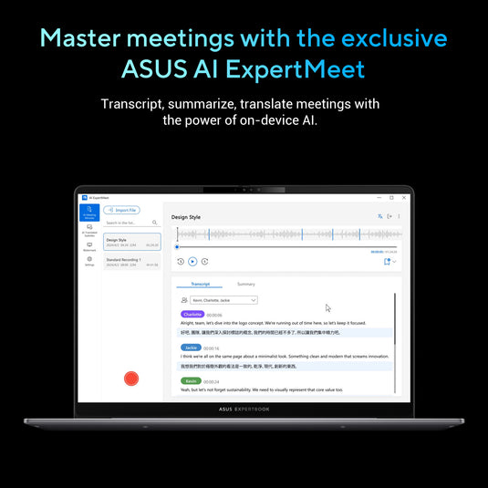 Asus expertbook p5 p5405csa-nz0195x 14 laptop (grijs | core ultra 7 258v | arc graphics 140v | 32 gb | 1 tb ssd)