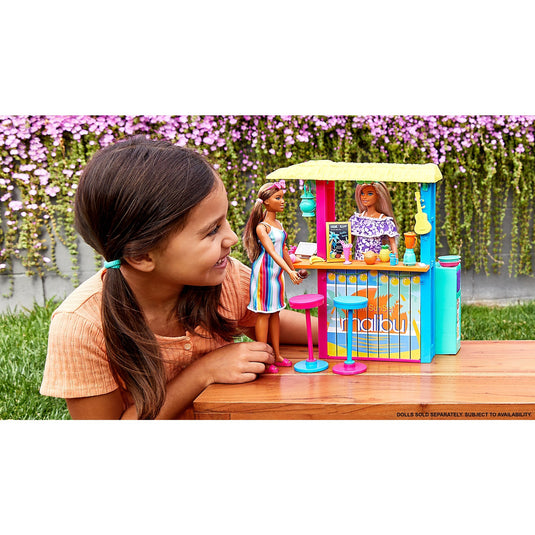 Barbie loves the ocean beach shack poppen accessoires