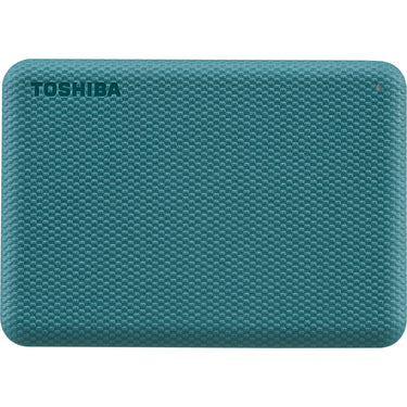 Toshiba canvio advance, 2 tb externe harde schijf (groen, hdtca20eg3aa, usb 3.2 gen 1)