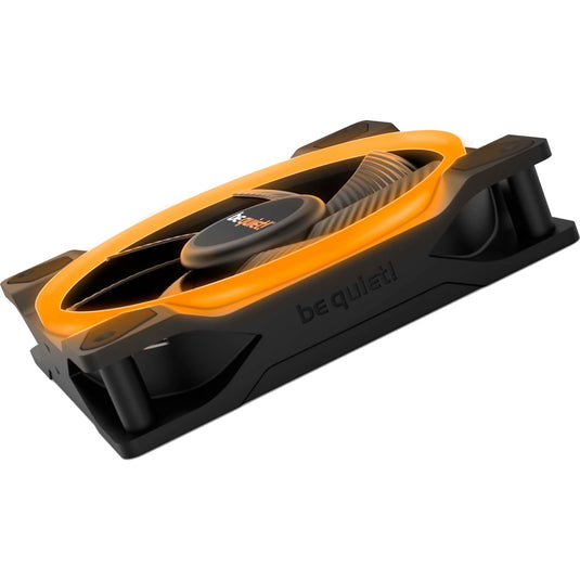 Be quiet! light wings pwm rgb case fan (zwart, 120 x 120 x 25 mm)