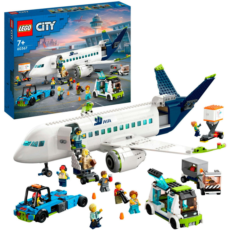 Load image into Gallery viewer, Lego city 60367 passagiersvliegtuig
