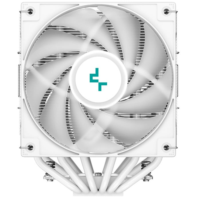 Load image into Gallery viewer, Deepcool ag620 wh argb cpu-koeler (wit, 4-pin pwm, rgb led)
