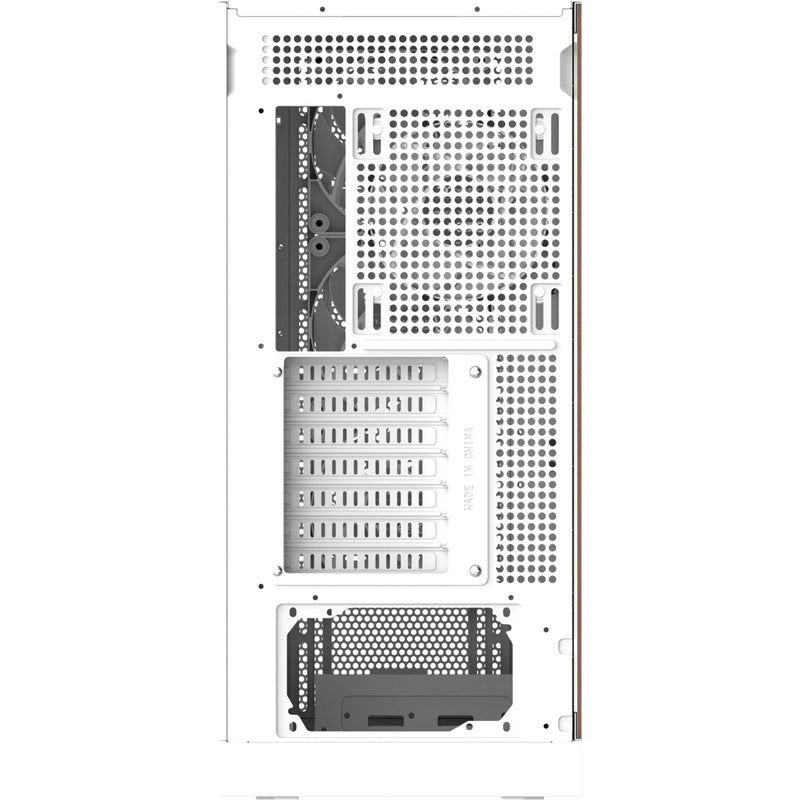 Load image into Gallery viewer, Thermaltake s370 ws snow midi tower behuizing (wit | 2x usb-a | 1x usb-c | tempered glass)
