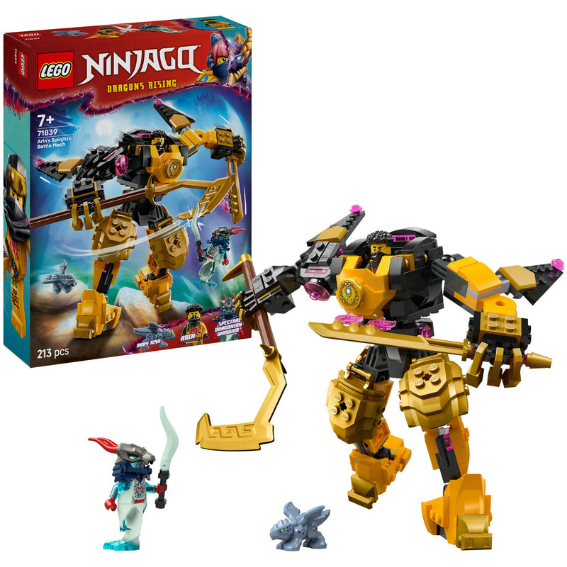 Load image into Gallery viewer, Lego ninjago 71839 arins spinjitzu strijdmecha
