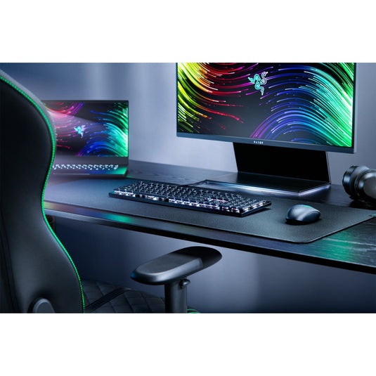 Razer deathstalker v2, gaming toetsenbord (zwart, us lay-out, rgb leds, abs keycaps)