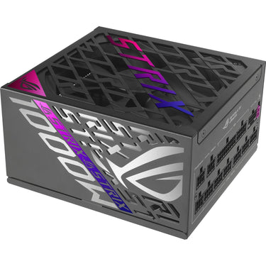 Asus rog strix platinum modulaire 1000 watt voeding (zwart, 1x 12v-2x6, 4x pcie)