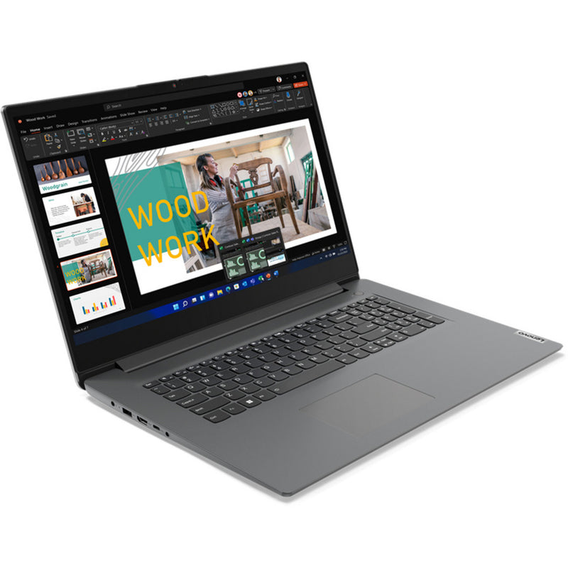 Load image into Gallery viewer, Lenovo v17 g4 (83a2004tmh) 17.3 laptop (grijs | i5-13420h | uhd graphics | 16 gb | 512 gb)
