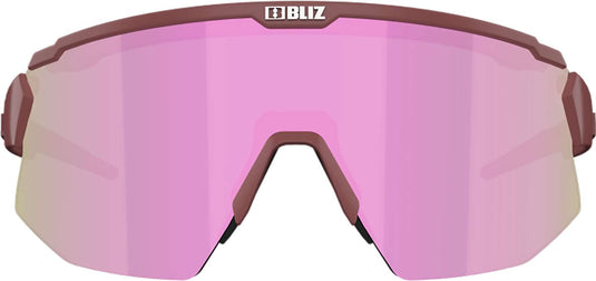 Bliz breeze small brown w rose multi - sports glasses