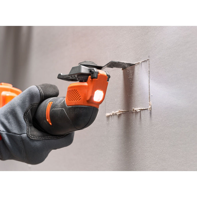Load image into Gallery viewer, Black+decker bdcos18n-xj 18v oscillerende multitool multifunctioneel gereedschap (oranje zwart, accu en oplader niet inbegrepen)
