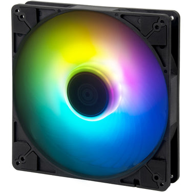Silverstone air penetrator 184i argb case fan (zwart, 180 x 180 x 32 mm, pwm)