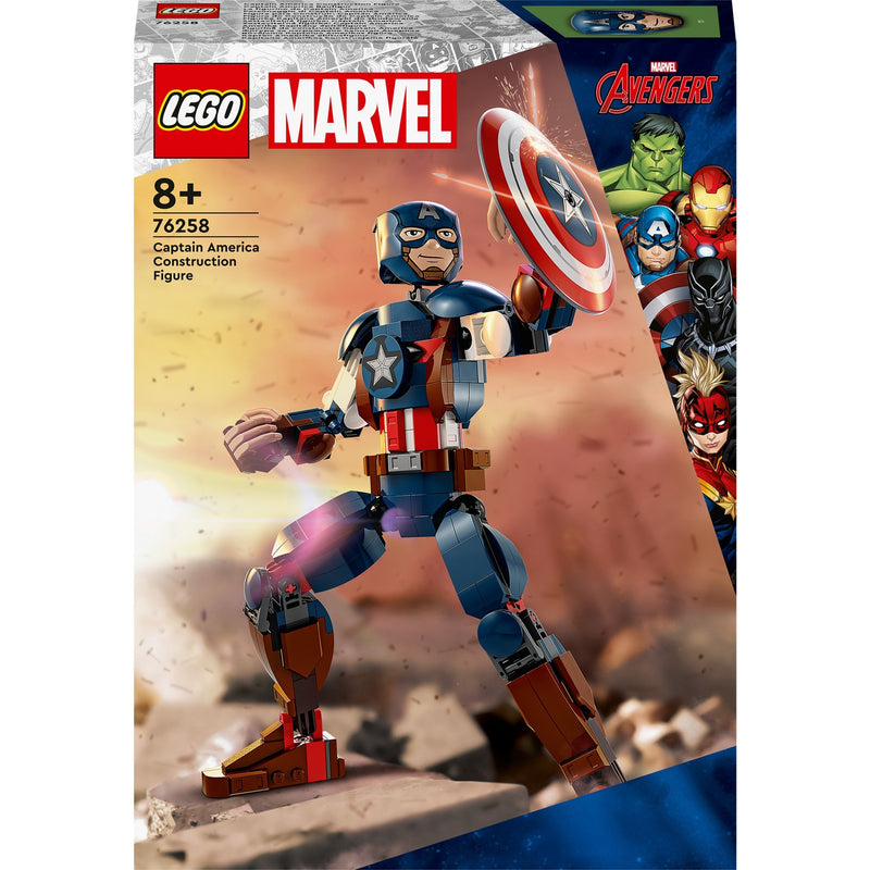 Load image into Gallery viewer, Lego super heroes 76258 captain america bouwfiguur
