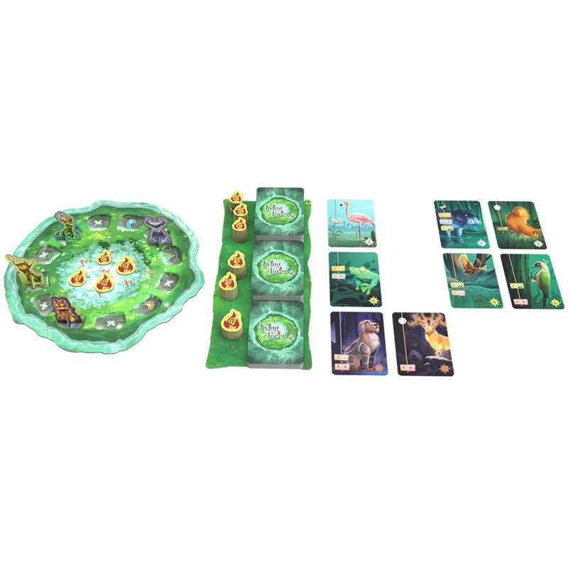 Load image into Gallery viewer, Asmodee living forest bordspel (nederlands, frans, 2 - 4 spelers, 40 minuten, vanaf 8 jaar)
