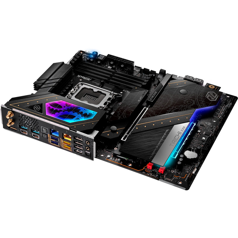 Load image into Gallery viewer, Asrock z890 taichi socket 1851 moederbord (zwart, raid, 5gb-lan, 2.5gb-lan, wi-fi 7, bt, sound, atx)
