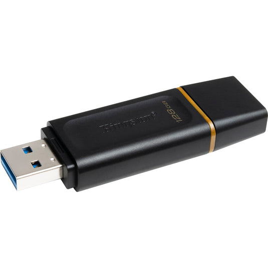 Kingston datatraveler exodia 128 gb usb-stick (zwart geel, dtx 128gb)